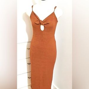 🔥2 FOR $10🔥 NWT Hyfve burnt orange dress size M